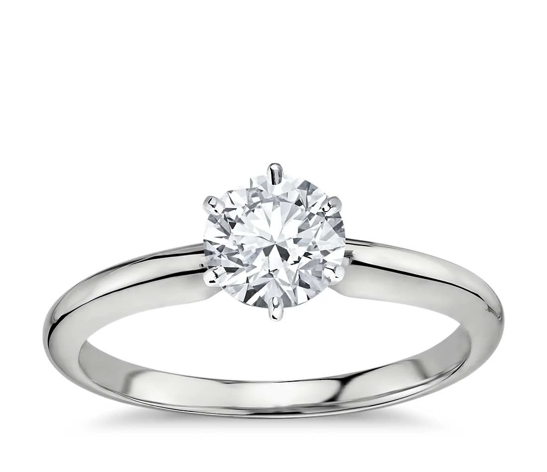 Diamond engagement sale ring for female